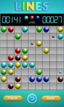 Lines 98 Color Balls游戲截圖1