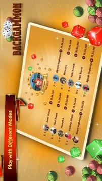 Backgammon Multiplayer游戲截圖3