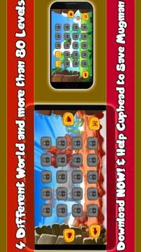 Super Cup?: World Mugman head Adventure Free Game游戲截圖4