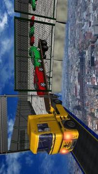 Car Carrier Truck on Impossible Tracks 3D游戲截圖1