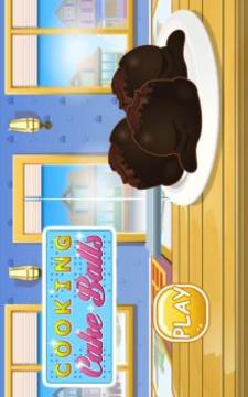 Chocolate Cake Balls Cooking游戲截圖1