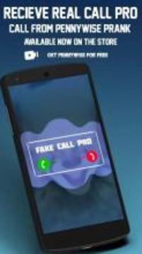 Fake Call from Pennywise Prank游戲截圖5