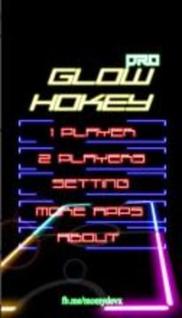 Pro Glow Hockey Games游戲截圖5