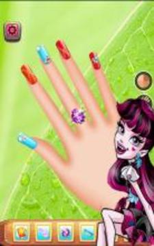 Monster Girls high Nail Salon游戲截圖5