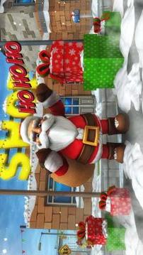 圣誕老人的乘駕：圣誕老人XMAS地鐵沖浪游戲截圖1