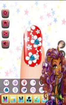 Monster Girls high Nail Salon游戲截圖4