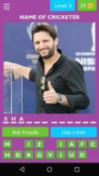 GUESS CRICKET PLAYER NAMES游戲截圖1