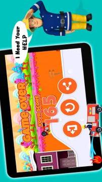 Super Firefighter : Firetruck Hero Sam Game Free游戲截圖2