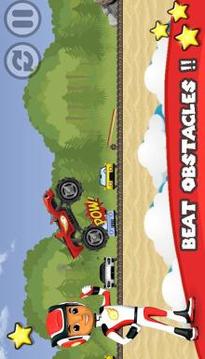 Blaze Machine Trucks : Monster Racing游戲截圖5