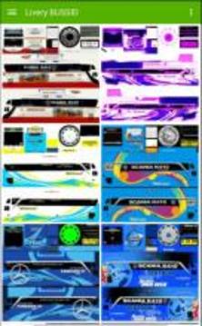 LIVERY BUSSID Gratis游戲截圖2