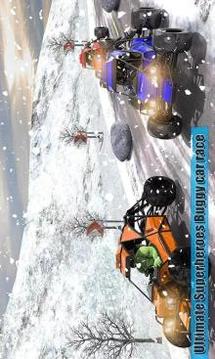 Superheroes Extreme Buggy Race Downhill Car Stunts游戲截圖1