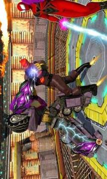 Immortal Superhero vs Futuristic Robots Ring Fight游戲截圖3