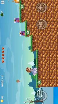 Adventure Sofia the First Run Jump World游戲截圖2