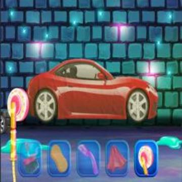 Super Crazy Sports Car Wash Salon游戲截圖1