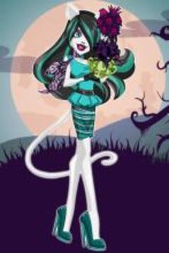 Ghouls Fashion Style Monsters Dress Up Makeup Game游戲截圖3