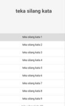 TEKA SILANG KATA PRO游戲截圖2