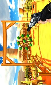 Real Watermelon Shooting Expert游戲截圖3