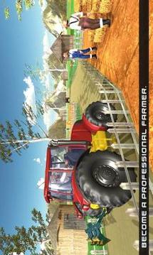 Heavy Duty Farm Sim 2018 : Tractor Farming Games游戲截圖1