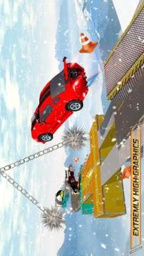 不可能 特技 汽車 賽跑 游戲 曲目游戲截圖3