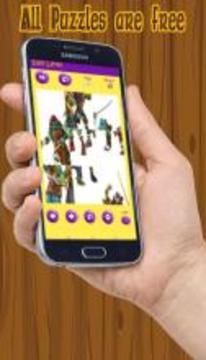 Cartoons Puzzles Game for Kids游戲截圖3