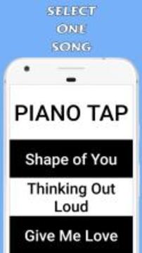 Piano Tap - Ed Sheeran Free游戲截圖1