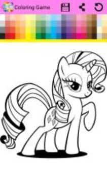 Coloring Book Little Pony游戲截圖1