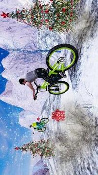 MTB Downhill BMX Snow Racing Stunts 3D游戲截圖1