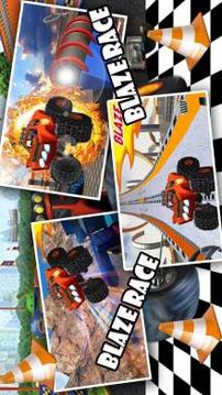 Blaze Monsters Race Car : City Adventure游戲截圖2