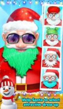 Santa Beard Salon游戲截圖4