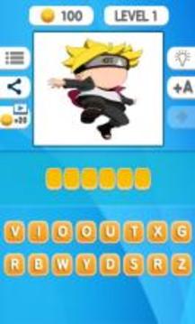 Boruto Character Quiz游戲截圖1