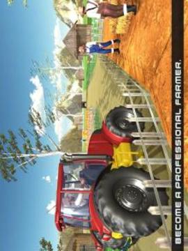 Heavy Duty Farm Sim 2018 : Tractor Farming Games游戲截圖4