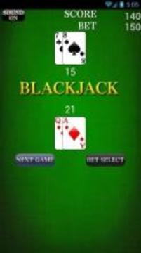 BlackJack Free Bets游戏截图1