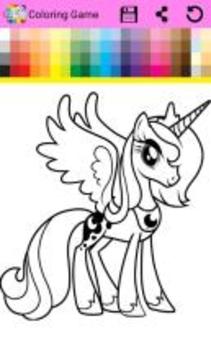 Coloring Book Little Pony游戲截圖2