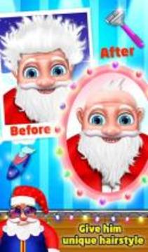 Santa Beard Salon游戲截圖3