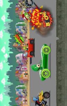 Road Pj Battle Masks Green游戲截圖3