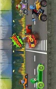 Road Pj Battle Masks Green游戲截圖2