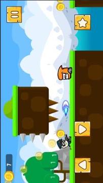 Bad Cop in The Jungle: Super Police Adventure Surf游戲截圖1