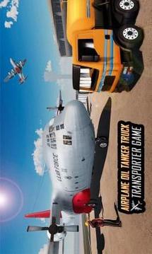 Airplane Oil Tanker Truck Transporter Game游戲截圖1