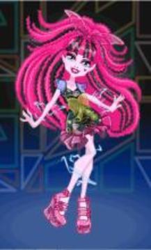 Draculaura Dress up and Makeup Monsters Games游戲截圖3