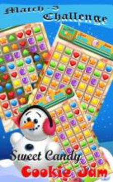 Sweet Cookie Jam Candy游戲截圖2