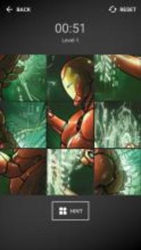 Iron Hero Tile Puzzle游戲截圖3