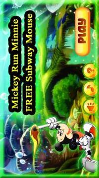 Mickey Run Minnie FREE Subway Mouse游戲截圖3