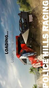 Police Hills Racing - Free 2D Climbing Cars游戲截圖1