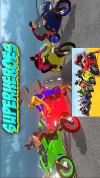 Superheroes Racing Games游戏截图1