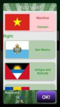 Flags and Countries Quiz游戏截图3