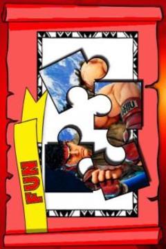 Puzzle Street Fighter Slide游戲截圖2