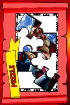 Puzzle Street Fighter Slide游戲截圖1