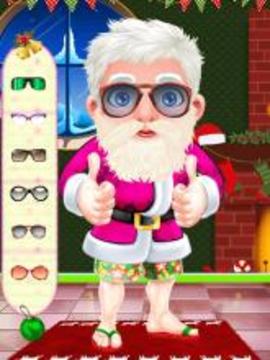 Santa Shave Beard Salon game : Holiday Makeover游戲截圖5