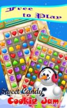 Sweet Cookie Jam Candy游戲截圖4