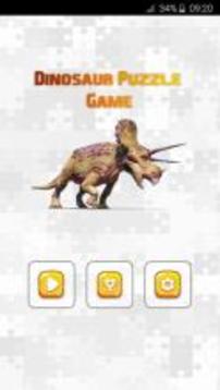 Dinosaur Puzzle Game游戏截图1